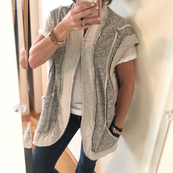 Urban Outfitters Ecote Open Cardigan Vest - Picture 1 of 7